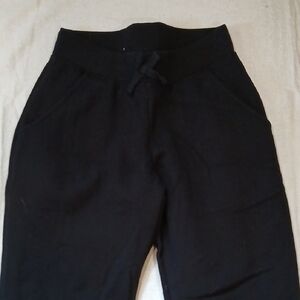 Place Kids Black Drawstring Joggers